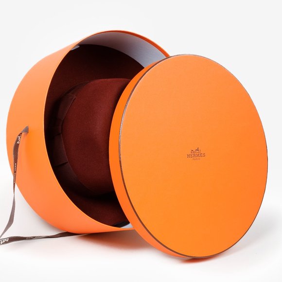 *SOLD* Hermès Wine Red Rabbit Felt Hat with Bow - Picture 15 of 15